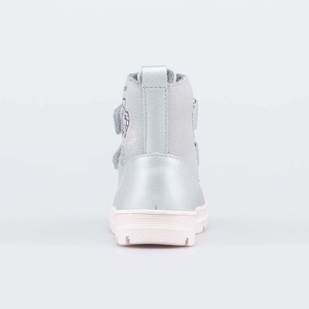 352370-31 Утепленные ботинки на липучках DGU серый, все фото 5