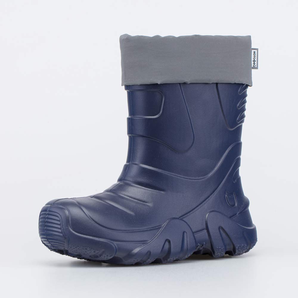 665022-12 Сапожки из ЭВА утепленные темно-синий, все фото 1