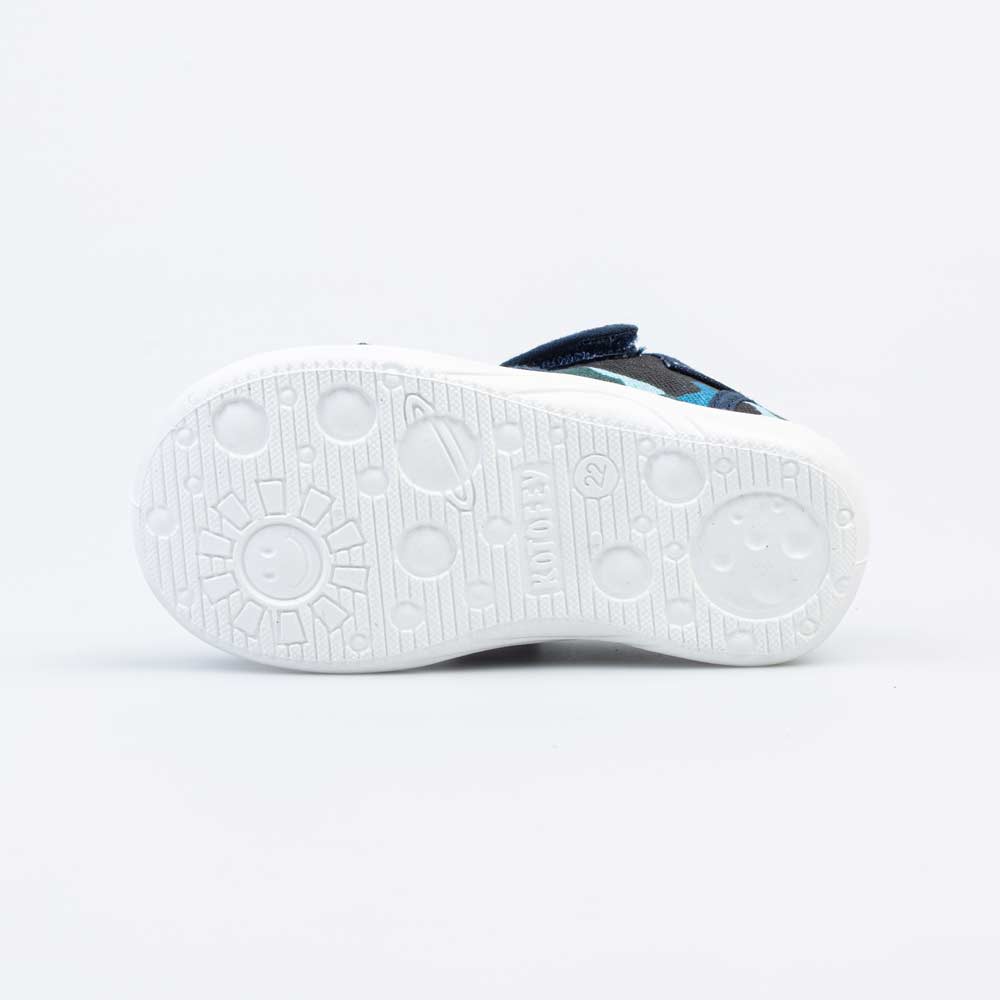 221117-11 Текстильные сандалии с липучками Камуфляж , все фото 3