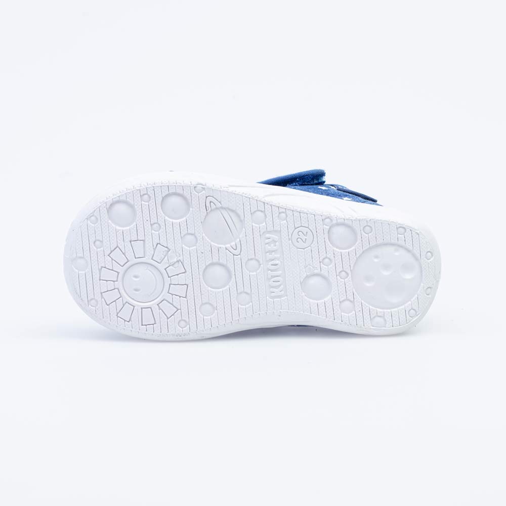 221099-14 Хлопковые сандалии для девочки Звездочки, все фото 3