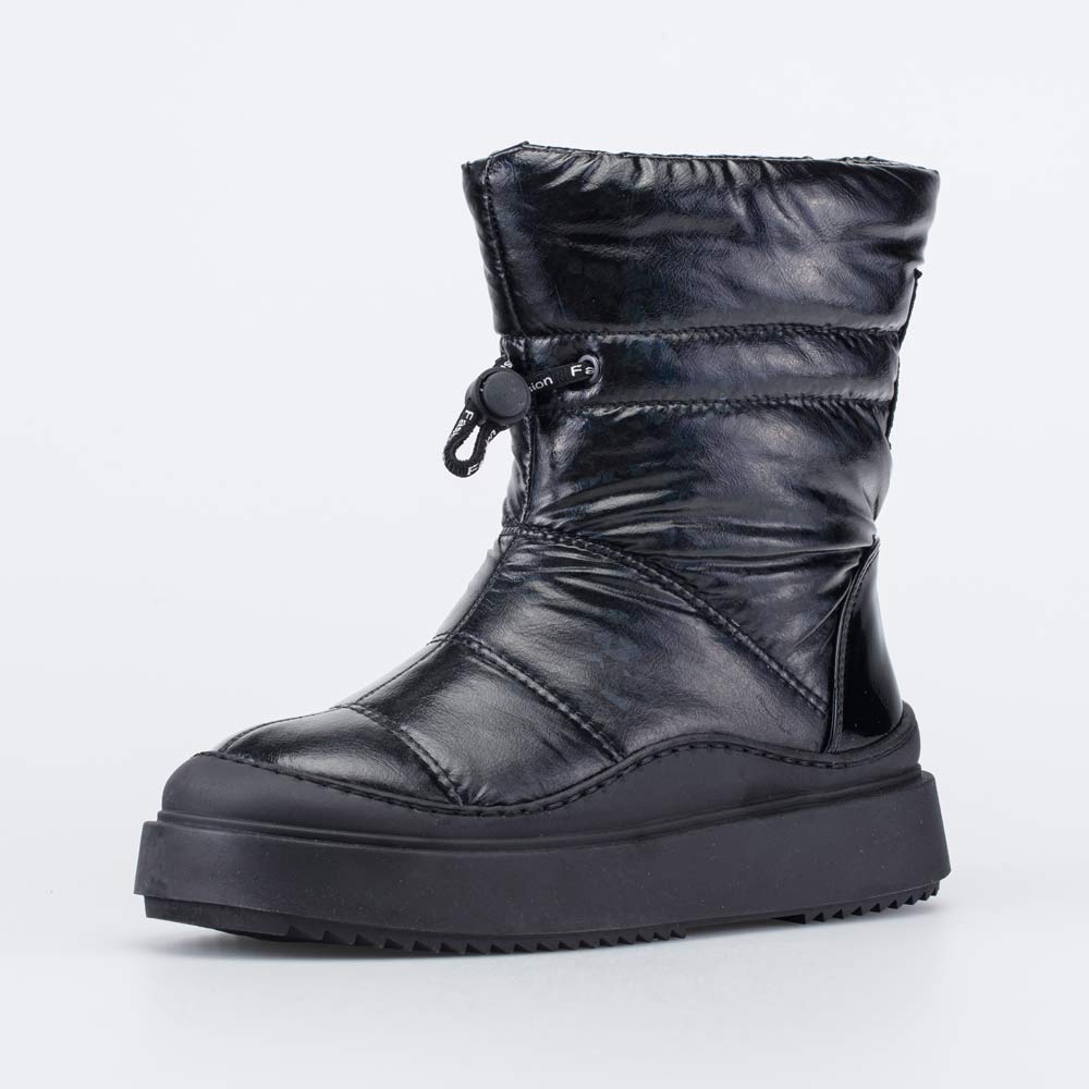 661001-42 Сапоги-дутики черный, все фото 1