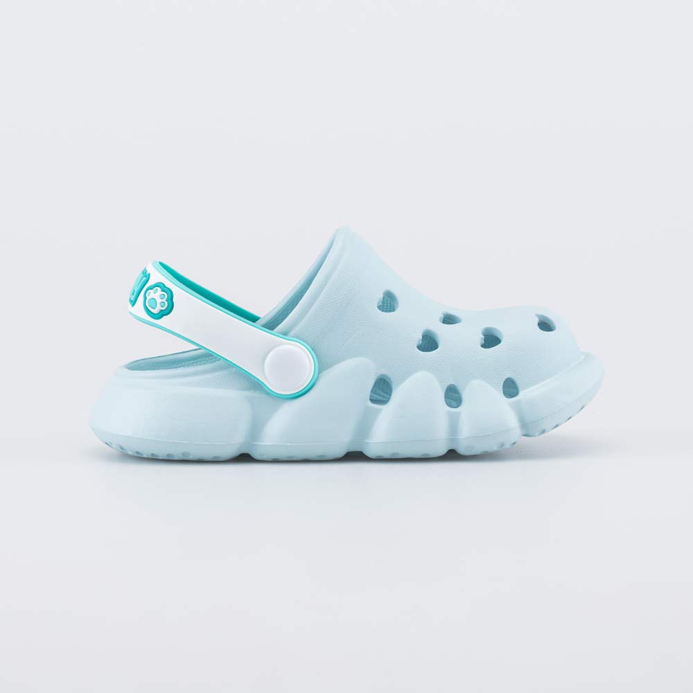 325160-01 Пляжные сабо для девочки Мяу бирюзовый, все фото 2