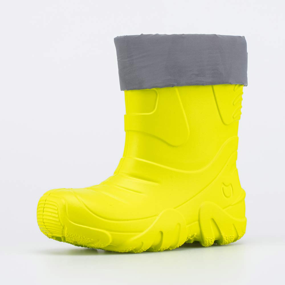 565130-18 Сапоги из ЭВА утепленные салатовый, все фото 1