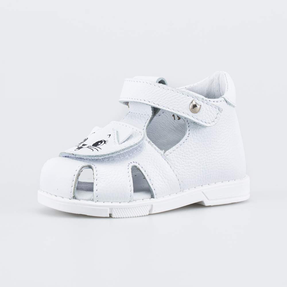 022152-22 Кожаные сандалии Первые шаги Котенок , все фото 1