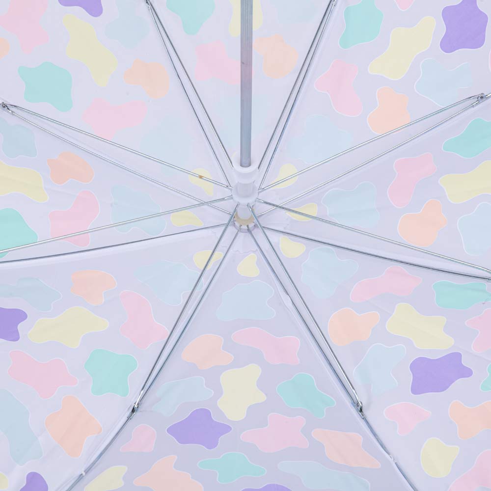 03807111-00 Зонт для девочки белый Акварель, все фото 3