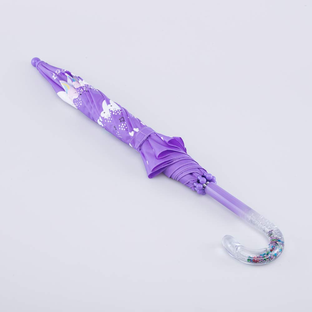 03807114-00 Зонт-трость Радуга сиреневый, все фото 3