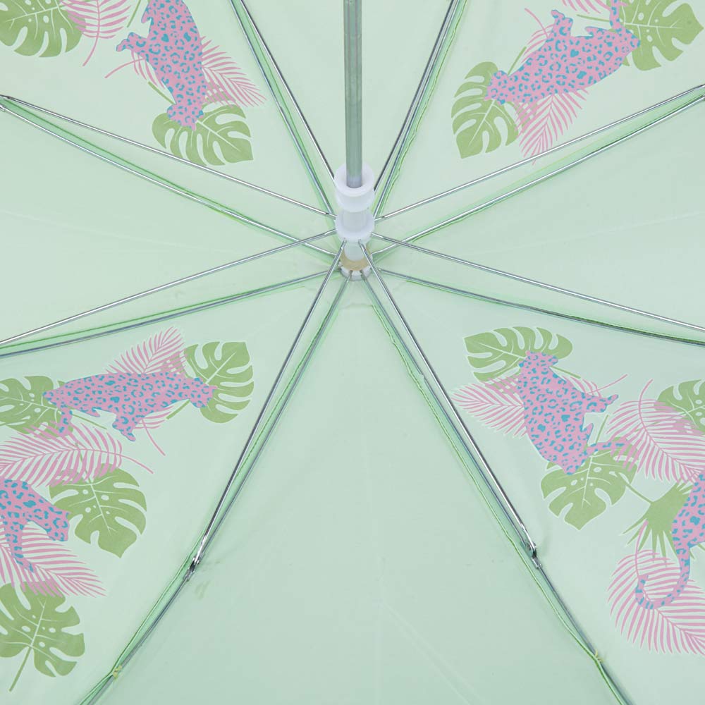 03807118-00 Зонт-трость Тропики салатовый, все фото 3