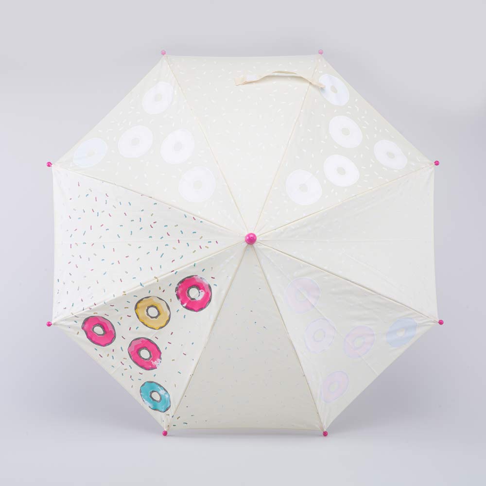 03807125-40 Зонт-трость Пончики бежевый, все фото 2