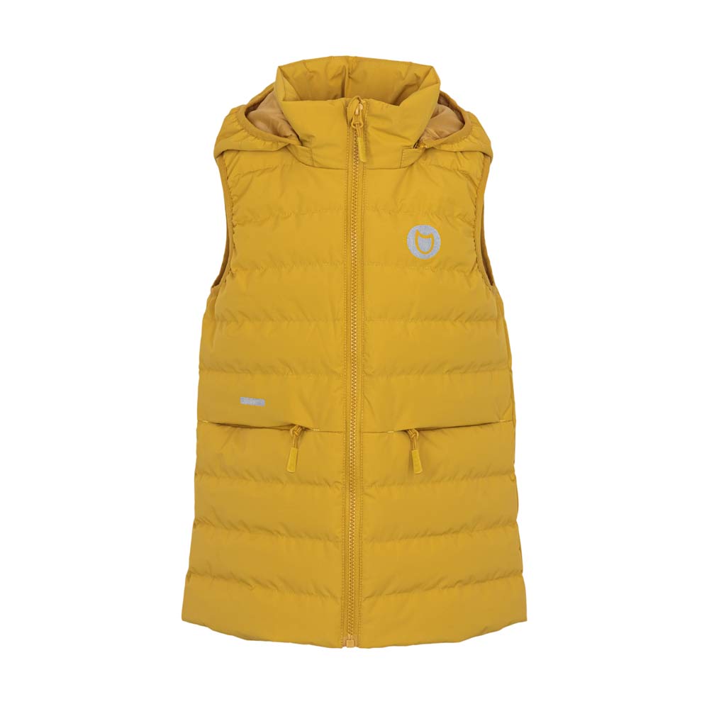 07057004-42 Теплая жилетка Горчичный, все фото 1