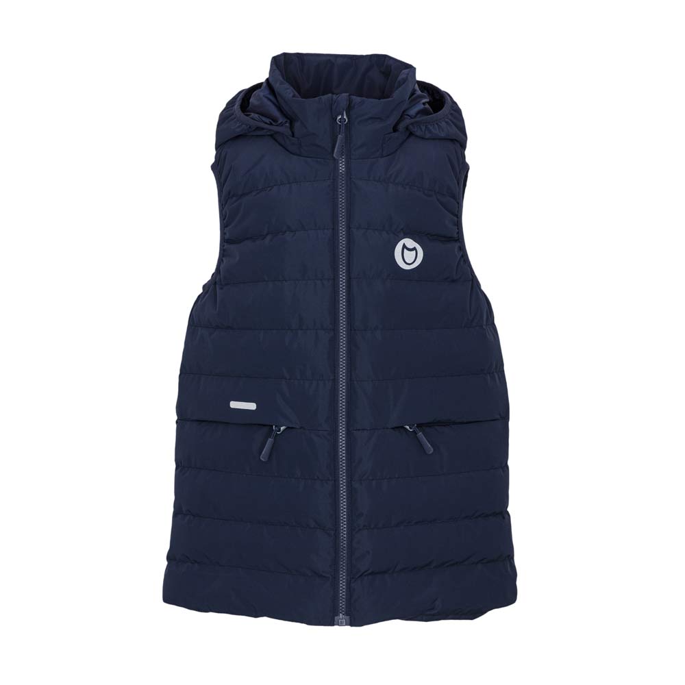 07057004-43 Теплая жилетка Синий, все фото 1