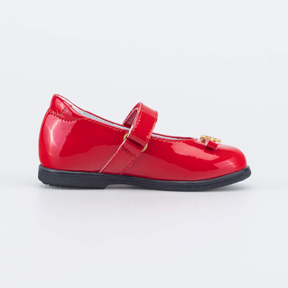 133002-21 Красные праздничные туфли для девочки, все фото 2