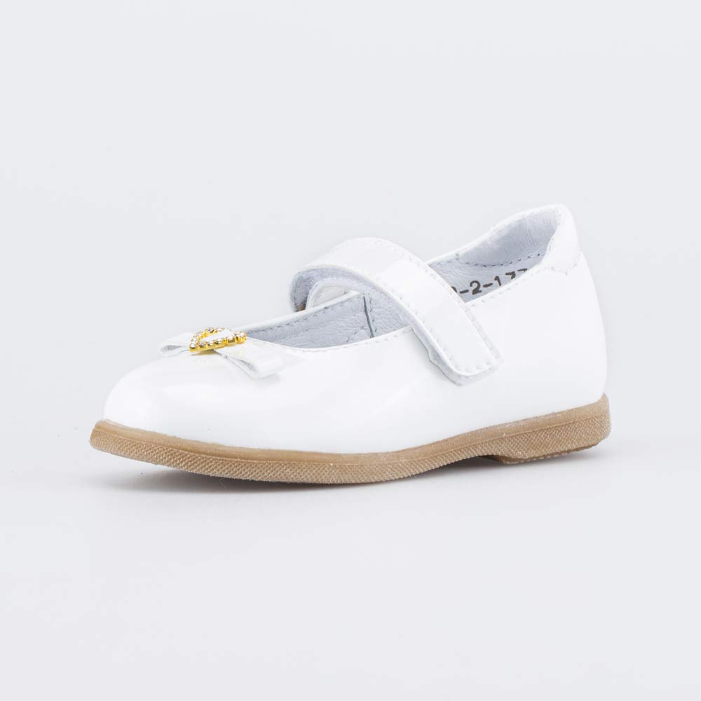 133002-22 Белые праздничные туфли для девочки, все фото 1