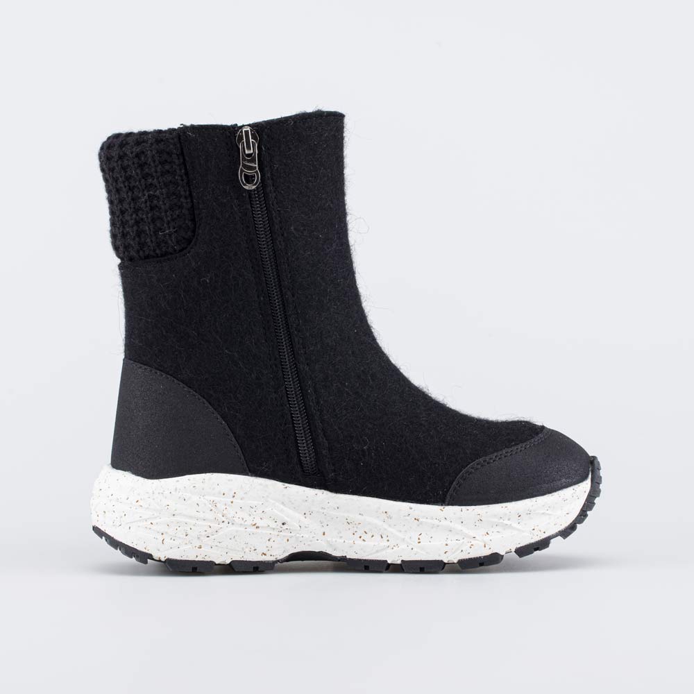 667053-41 Валенки с антискользящей подошвой для мальчика черный, все фото 2