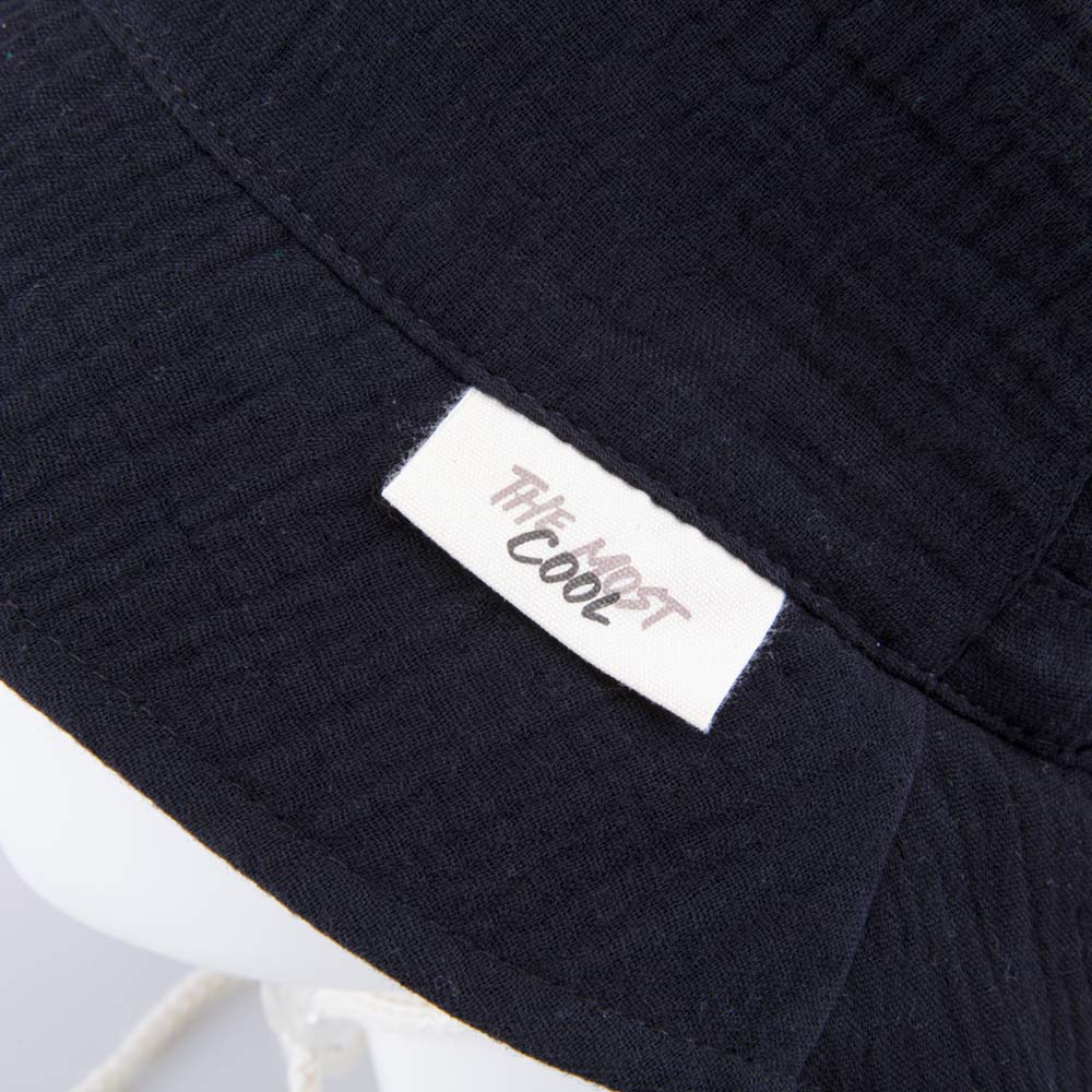 07710002-40 Панама из муслина черная, все фото 3