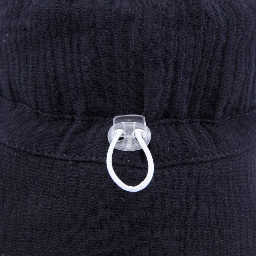 07710002-40 Панама из муслина черная, все фото 4