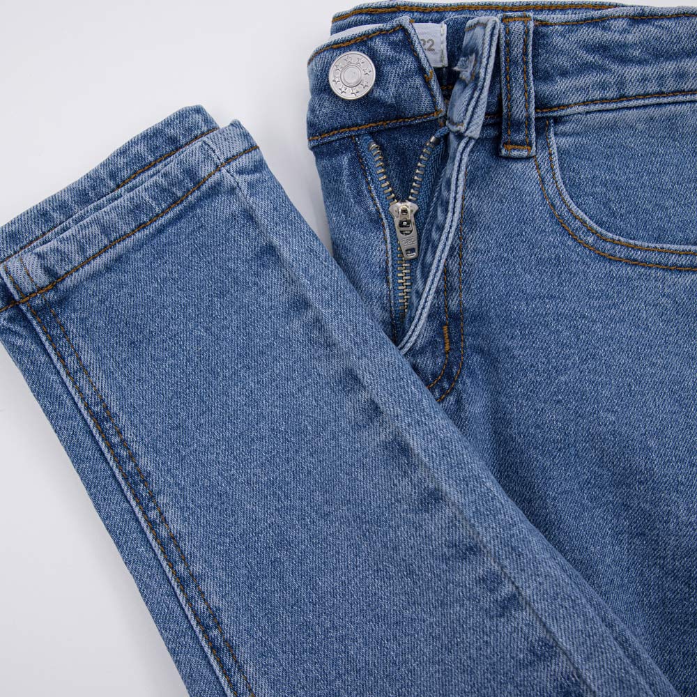 07773001-40 Джинсы для мальчика синий, все фото 3