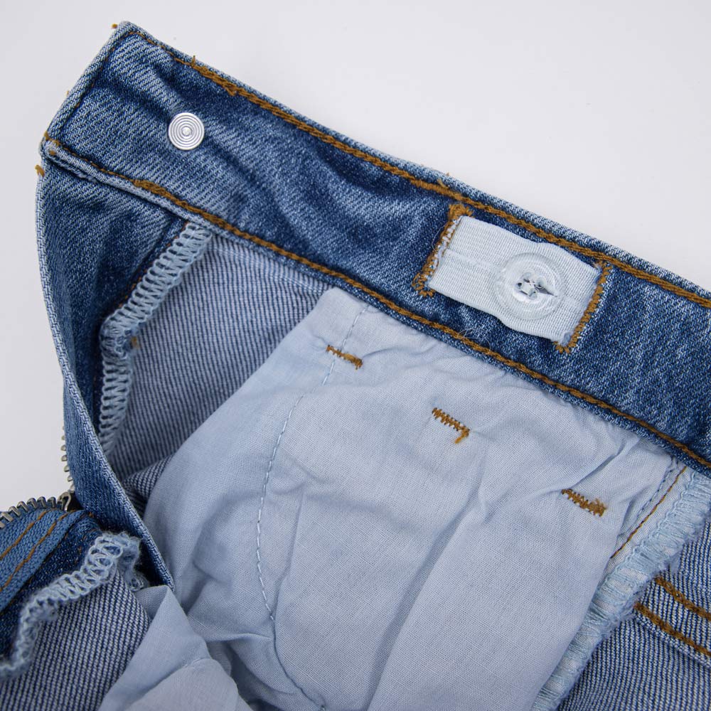 07773001-40 Джинсы для мальчика синий, все фото 4