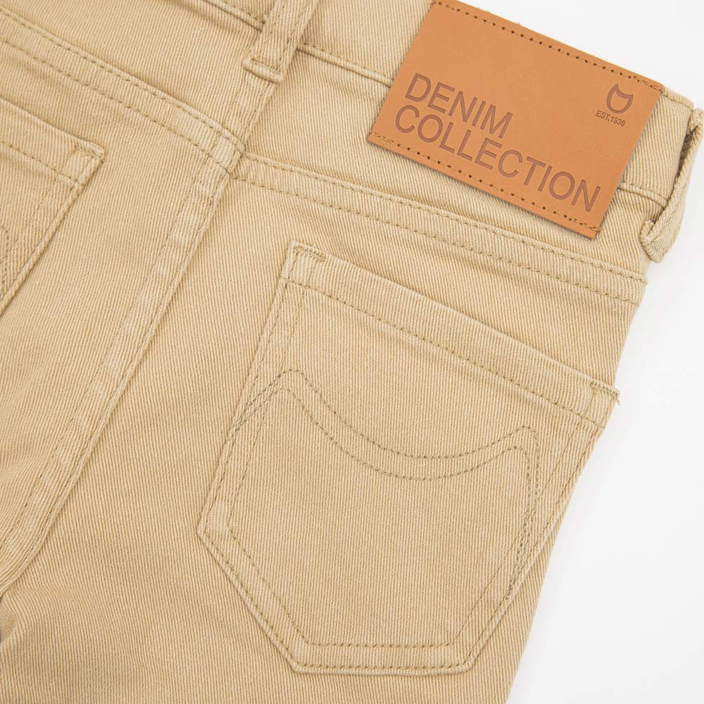07773001-42 Джинсы для мальчика бежевый, все фото 3