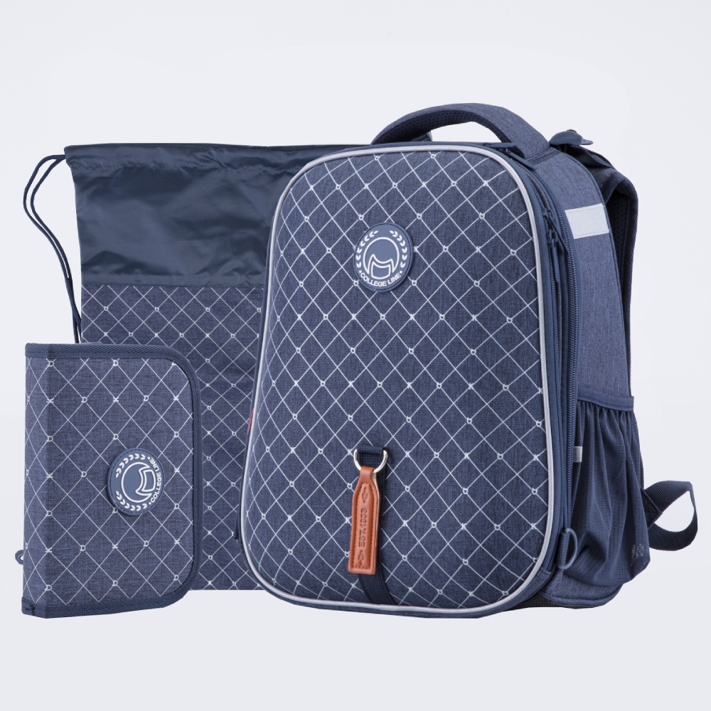 02704338-40 Школьный рюкзак + мешок + пенал, все фото 1