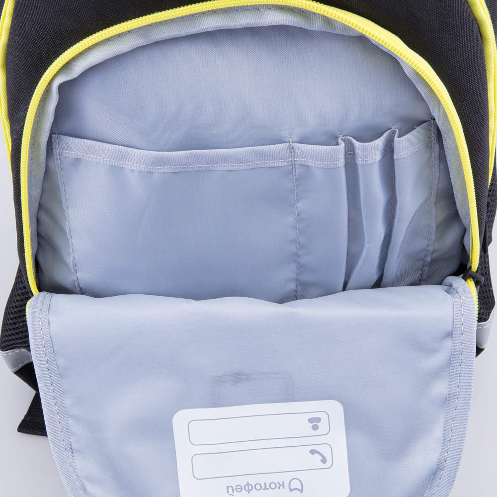 02704346-40 Рюкзак школьный черный , все фото 5