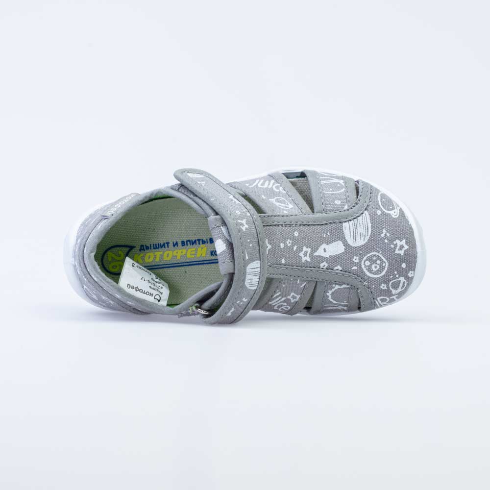 421056-12 Сандалии текстильные, все фото 4