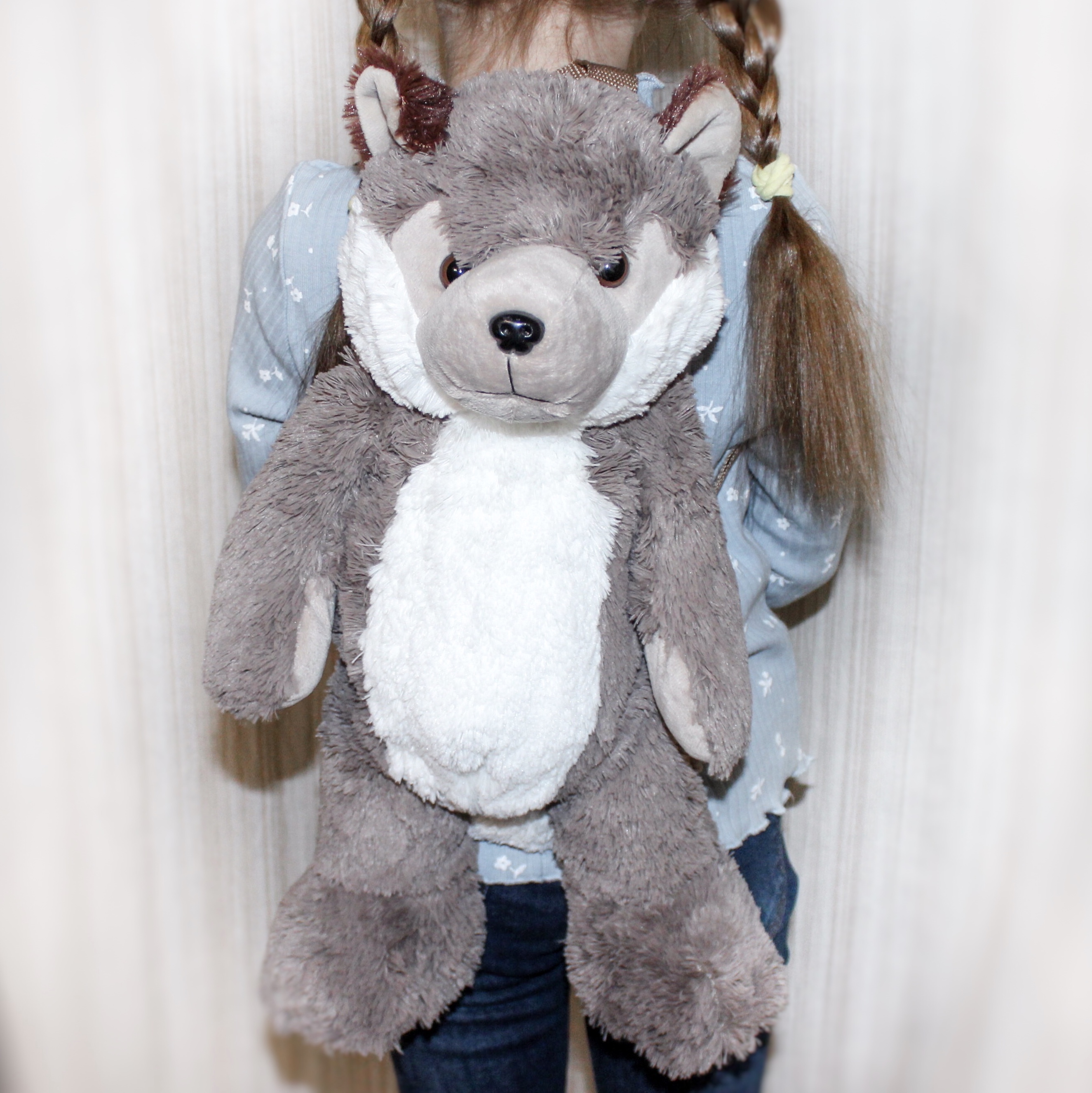 02003073-00 Плюшевый рюкзак Волчонок, все фото 4