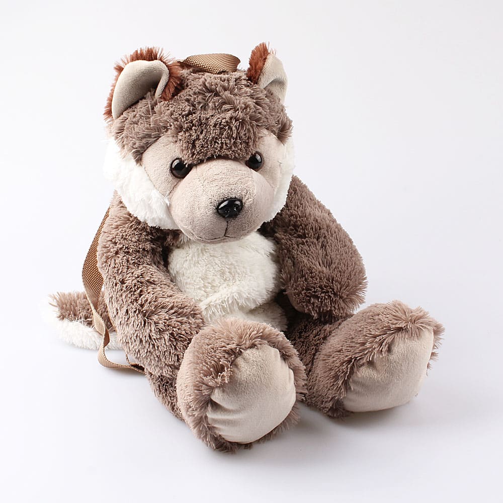 02003073-00 Плюшевый рюкзак Волчонок, все фото 1