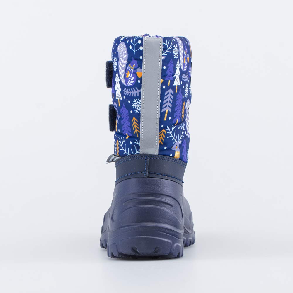 464081-41 Сноубутсы на липучках Зимний лес, все фото 5