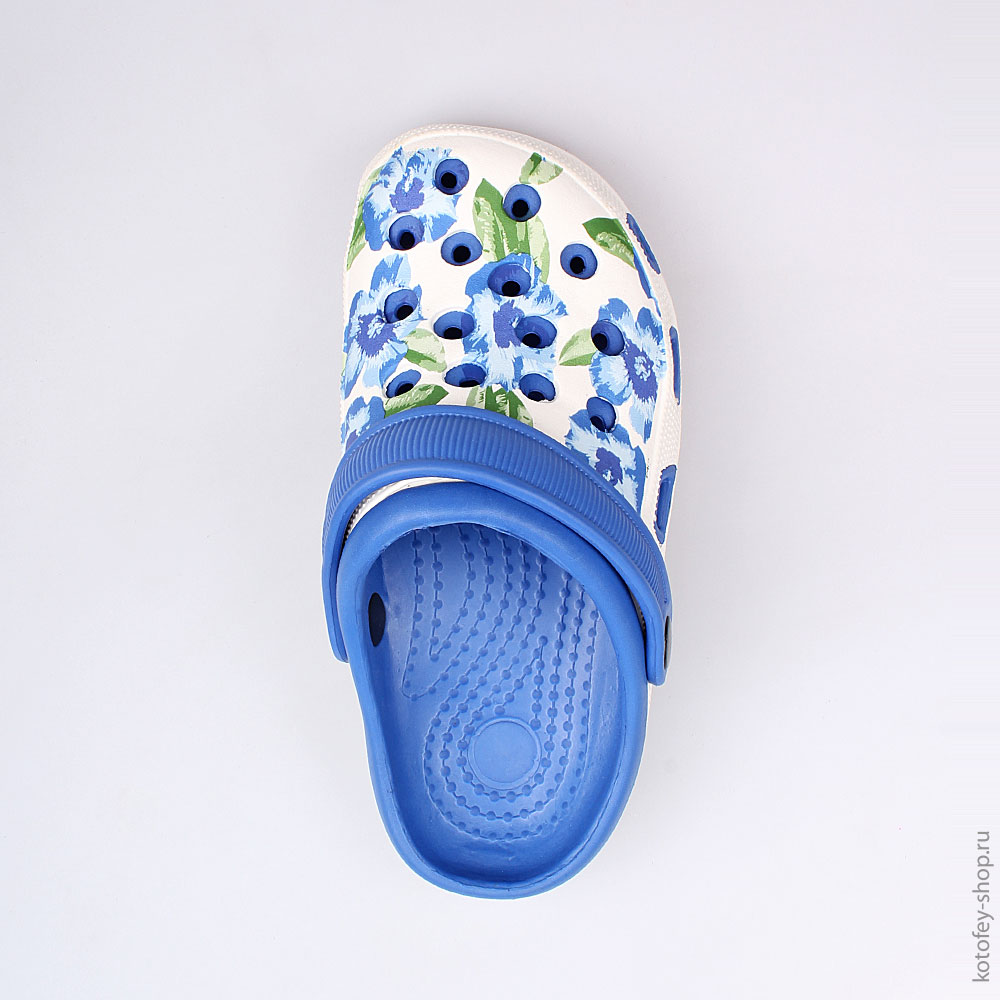 725016-01 Пляжная обувь синяя, все фото 4