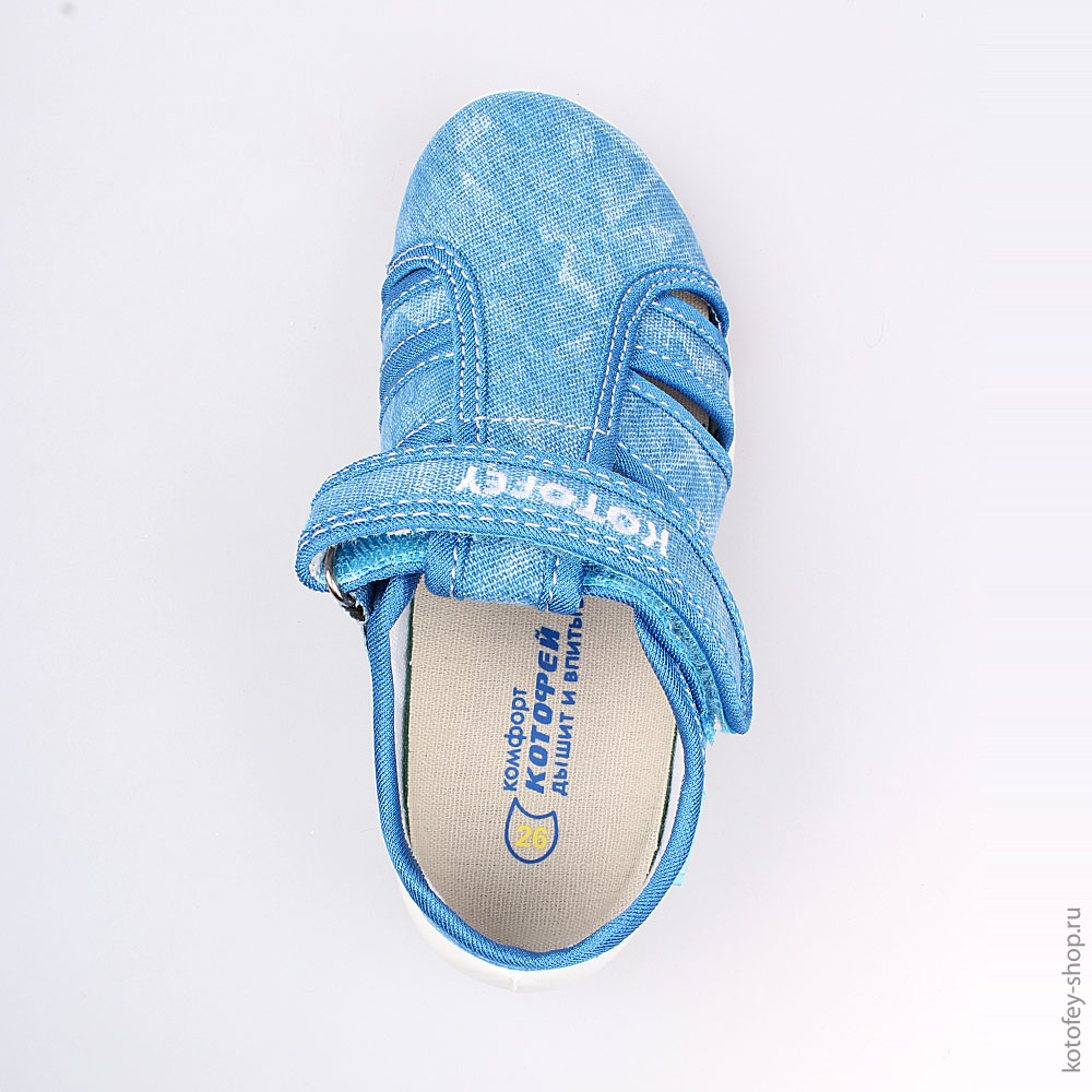 421026-14 Сандалии текстильные, все фото 4