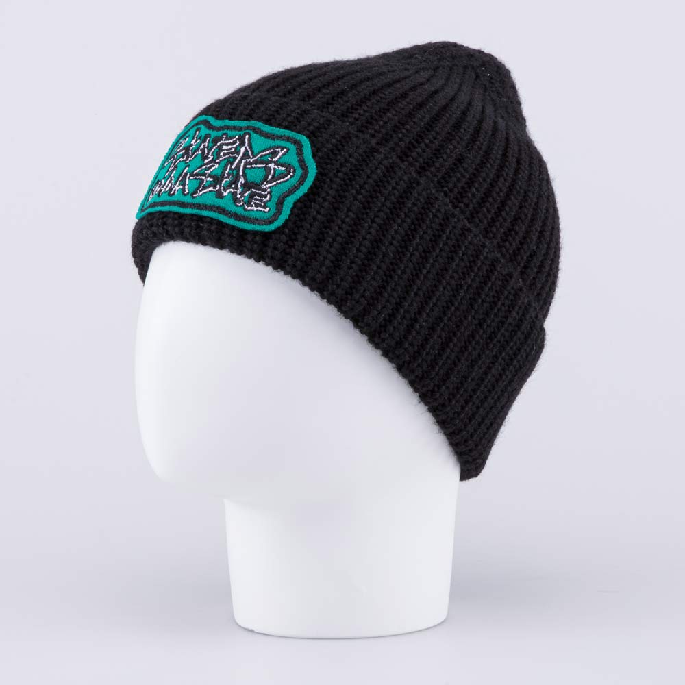 07711971-40 Шапка детская с отворотом черный, все фото 2