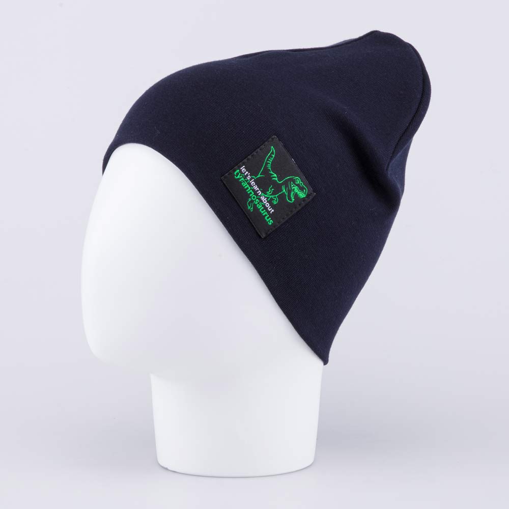 07711975-41 Шапка хлопковая детская темно-синий, все фото 2