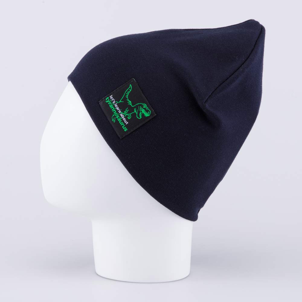 07711975-41 Шапка хлопковая детская темно-синий, все фото 3
