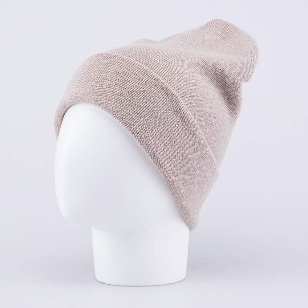 07811409-40 Шапка с отворотом детская бежевый, все фото 2