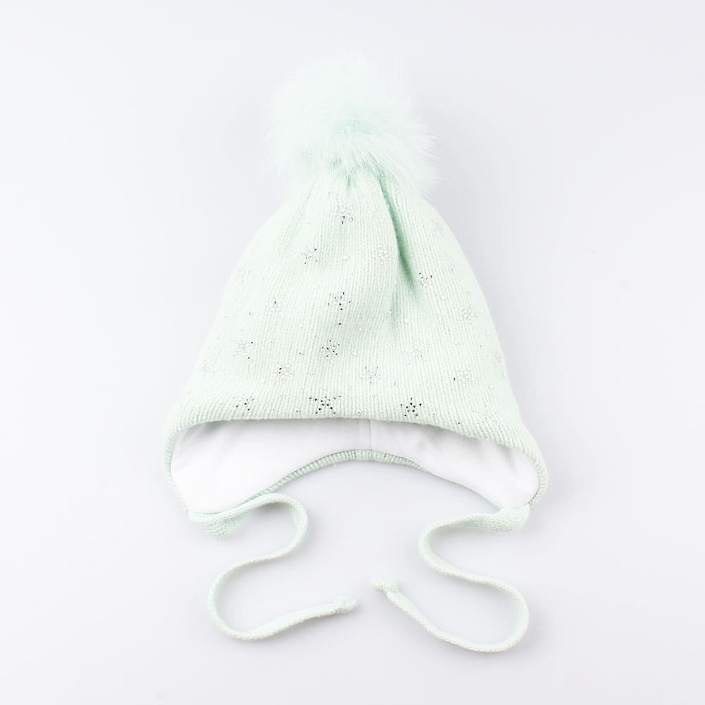 07811140-40 Шапка для девочки, голубой, все фото 1