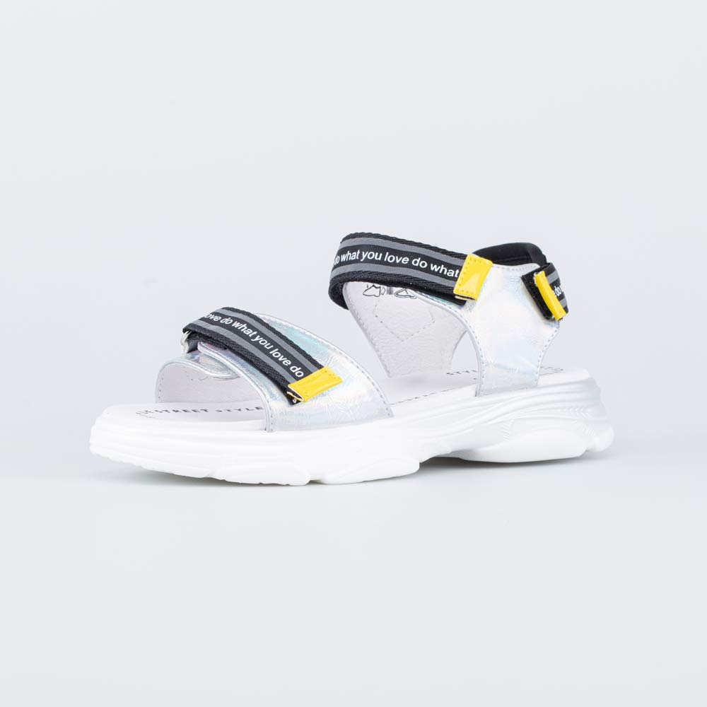 624026-22 Босоножки серебристые, все фото 1