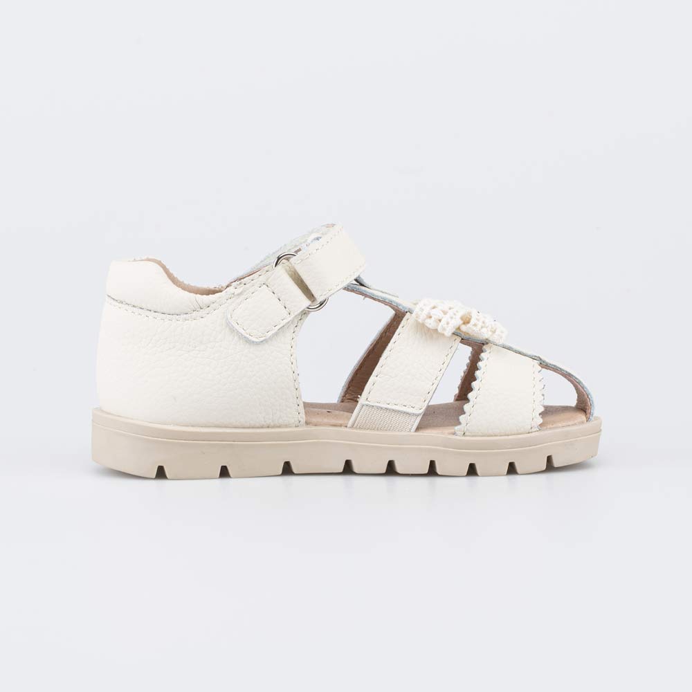 122254-21 Кожаные сандалии с бантиком, все фото 2