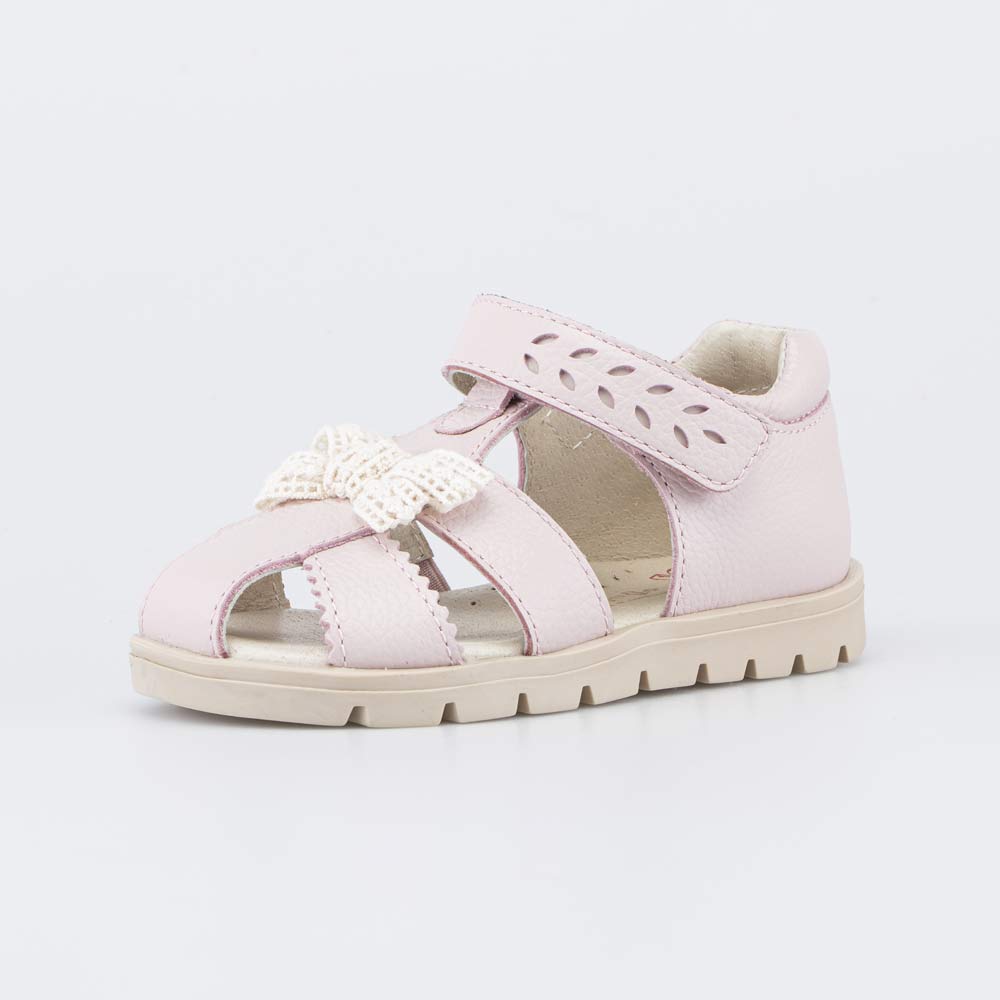 122254-22 Кожаные сандалии с бантиком, все фото 1