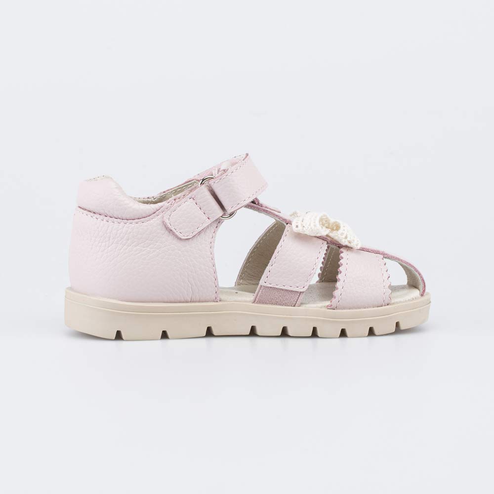 122254-22 Кожаные сандалии с бантиком, все фото 2