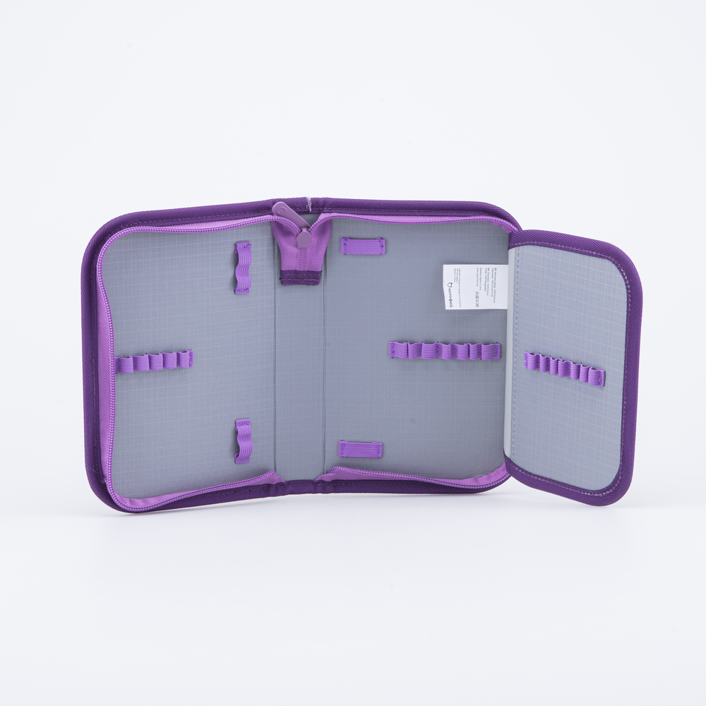 02817327-40 Школьный набор Формованный рюкзак, Мешок для сменной обуви, Пенал фиолетов., все фото 5