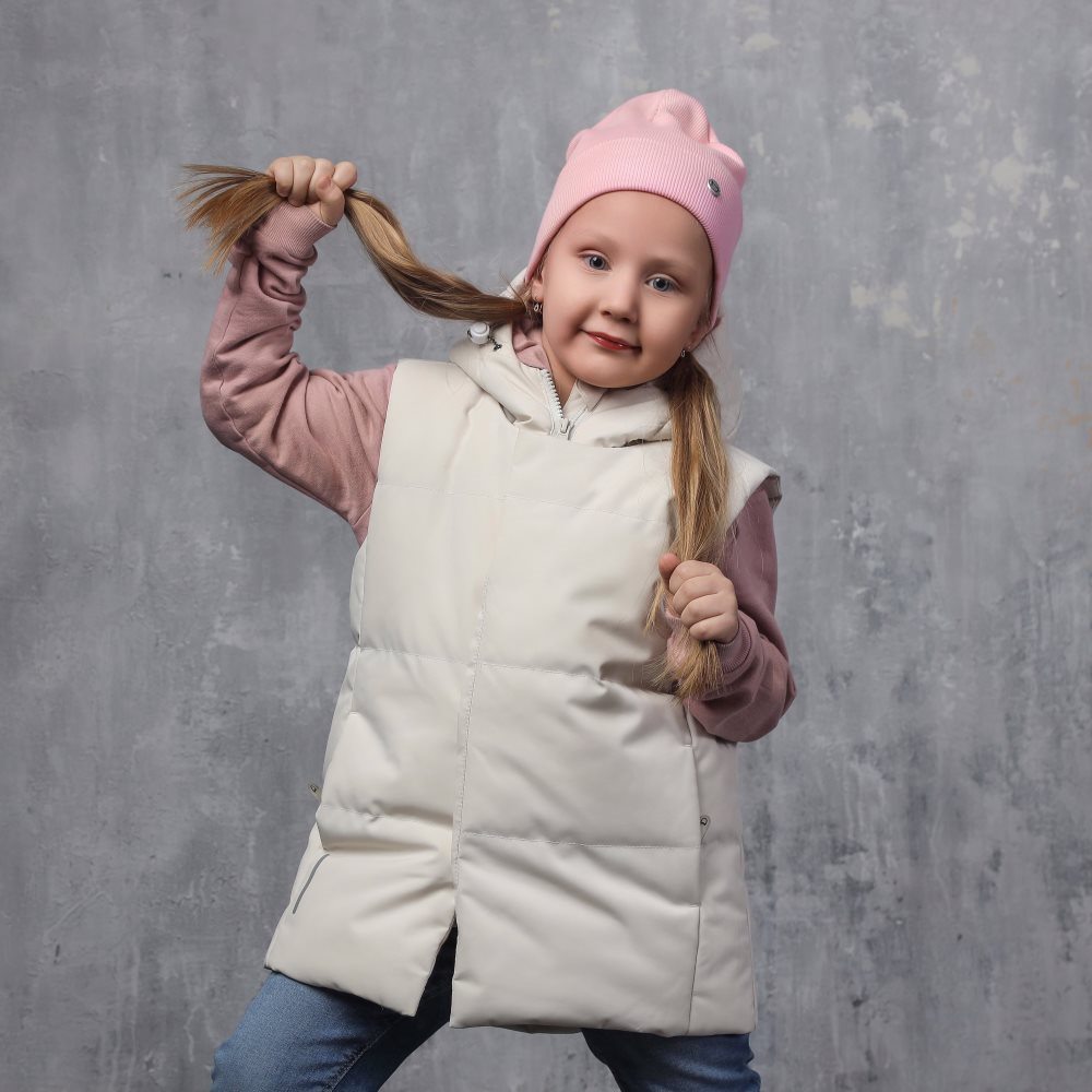 07857041-40 Жилетка демисезонная бежевый, все фото 1