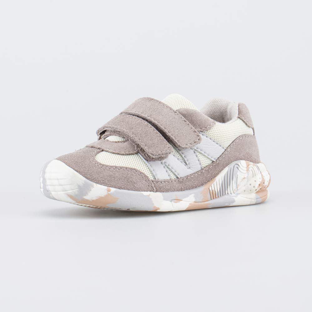 144299-73 Кожаные кроссовки на липучках , все фото 1