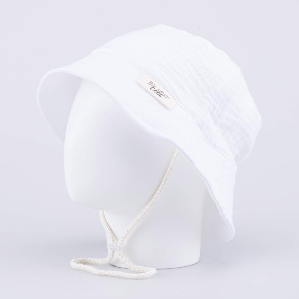 07811960-40 Панама из муслина белая, все фото 1