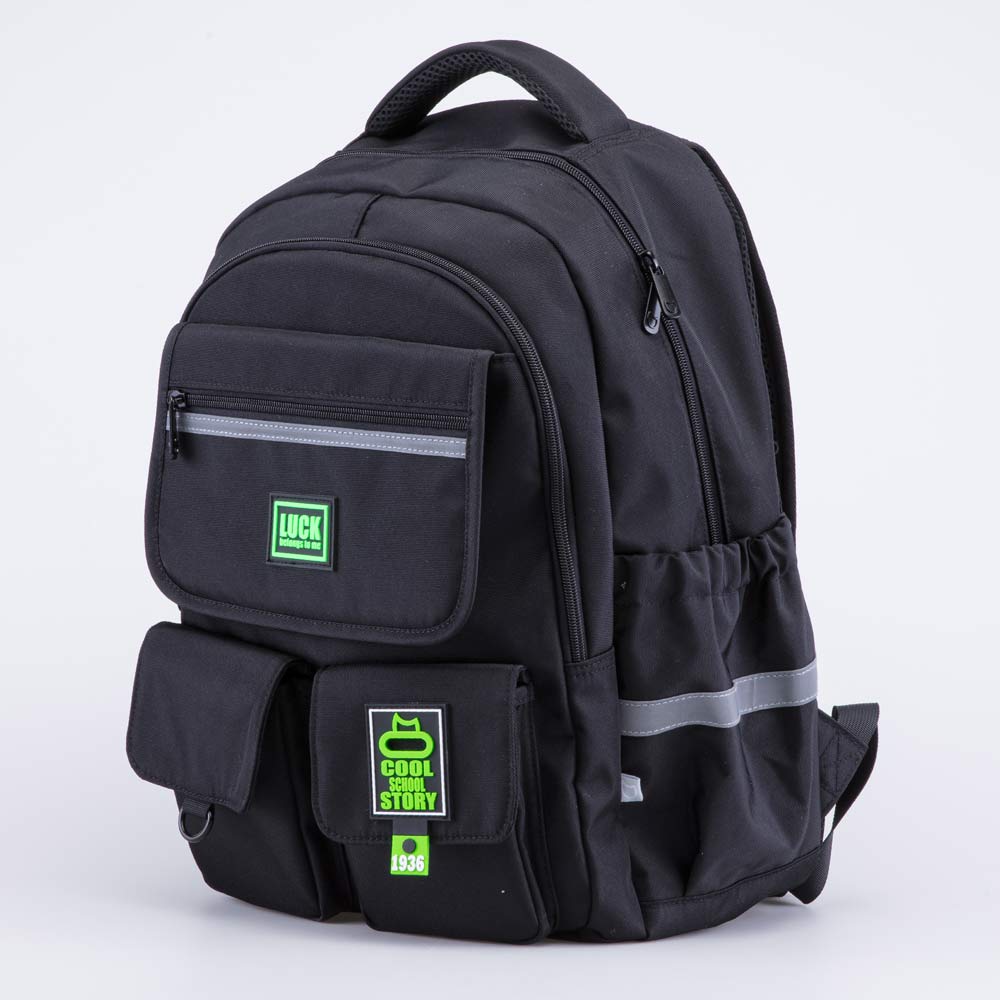 02704357-40 Рюкзак школьный черный, все фото 2