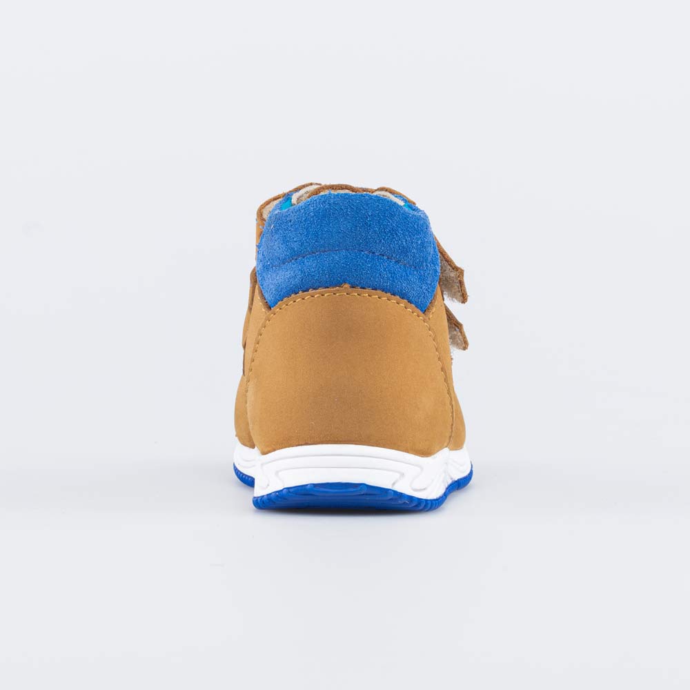 052152-23 Кожаные ботинки на липучках, все фото 5