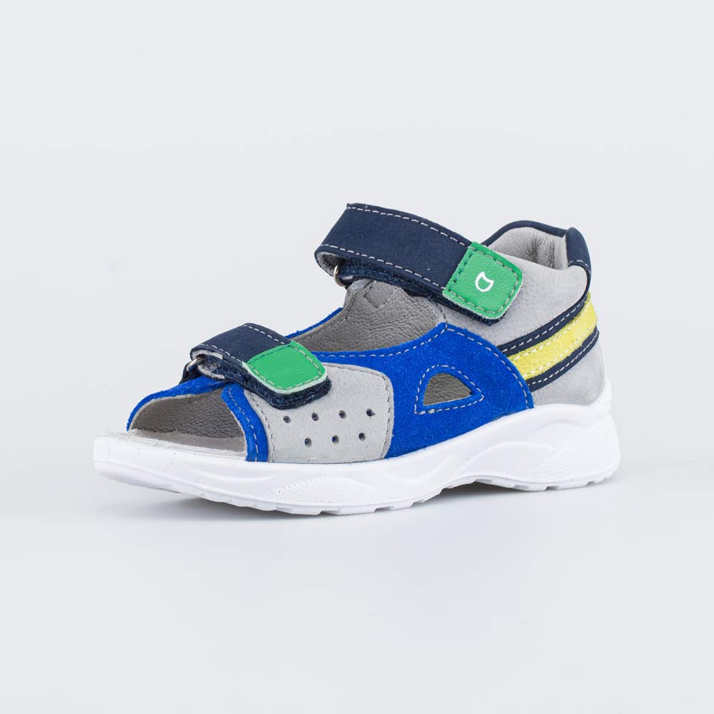 122180-25 Сандалии из натурального нубука для мальчика, все фото 1