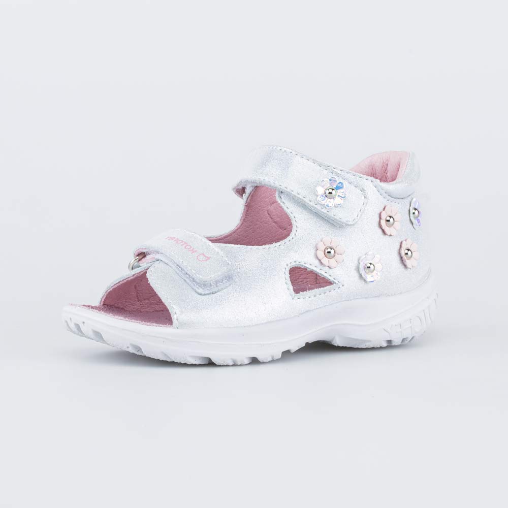 122206-21 Кожаные босоножки для девочки, все фото 1