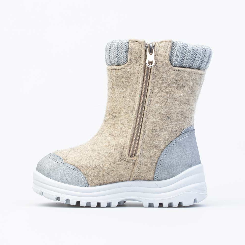 467050-41 Валенки на молнии Варежки бежевый, все фото 2