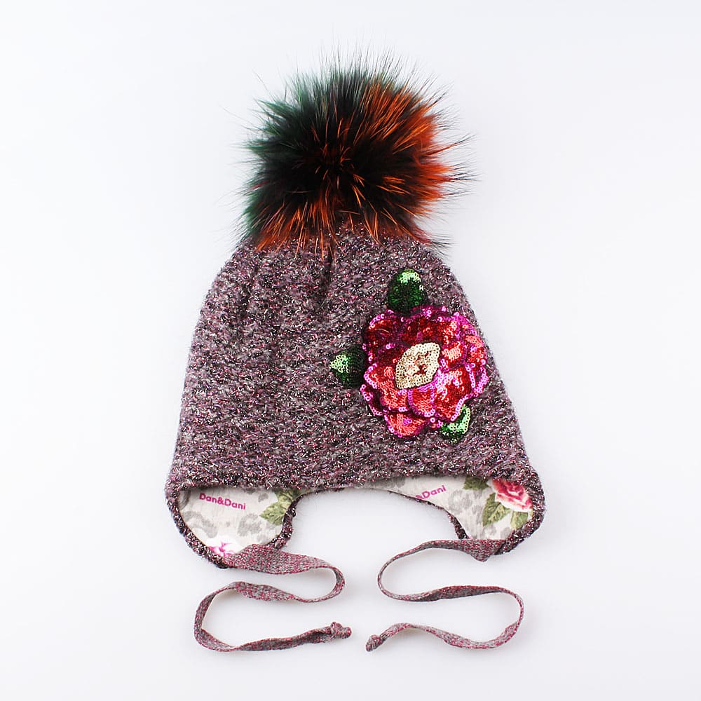 41876V-55 Зимняя шапка для девочки Карнавал, все фото 2