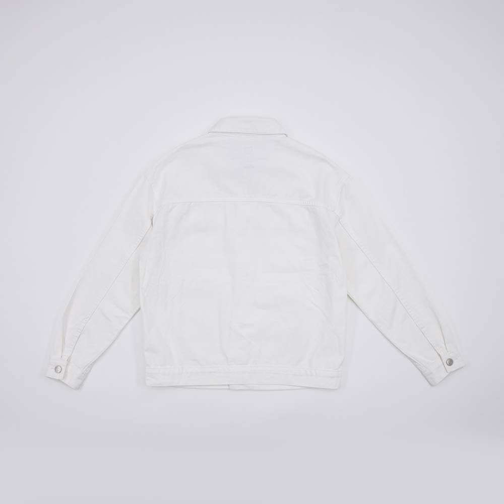 07805001-40 Джинсовая куртка для девочки бежевый, все фото 2